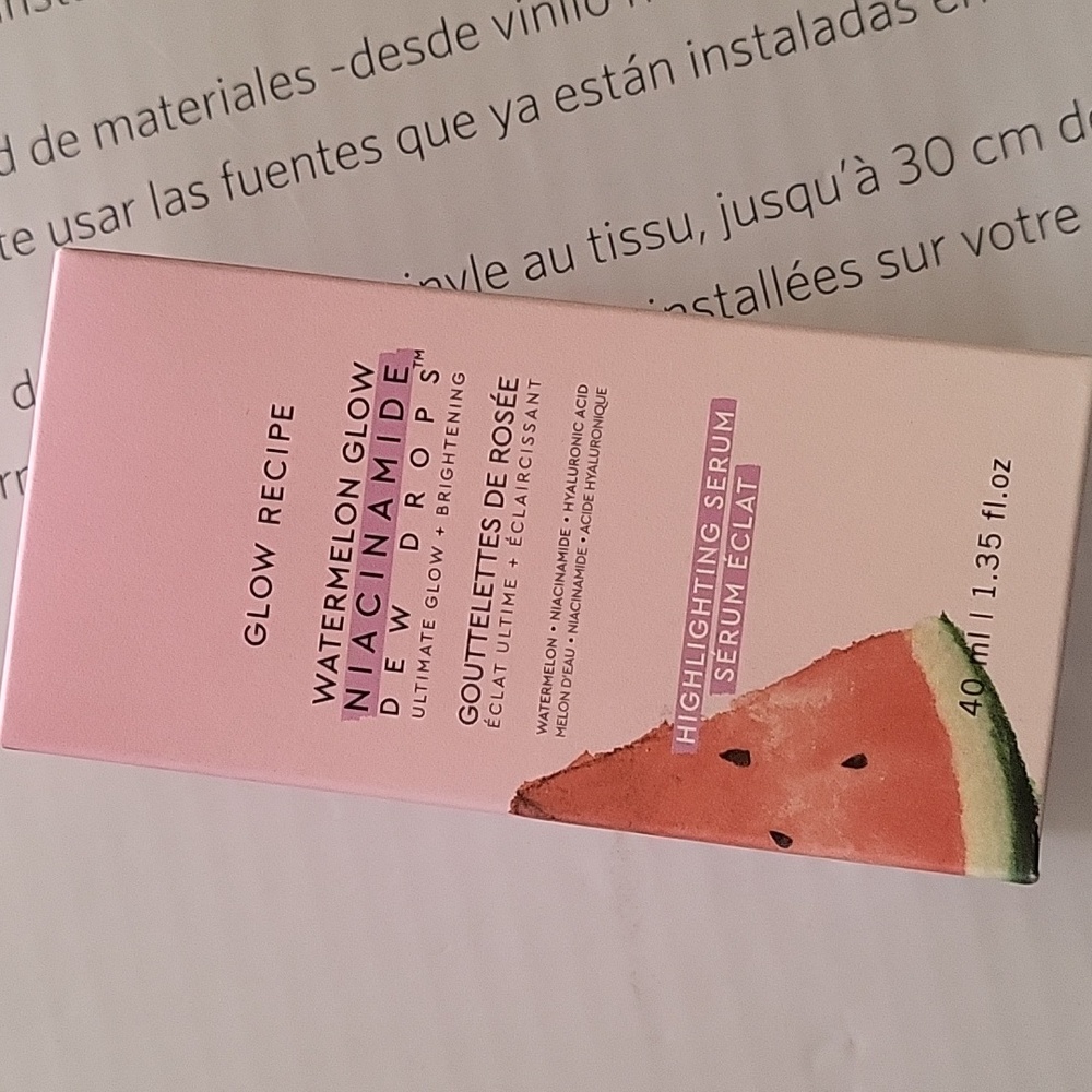 Brand New Glow Recipe Watermelon Glow Niacinamide dew drops